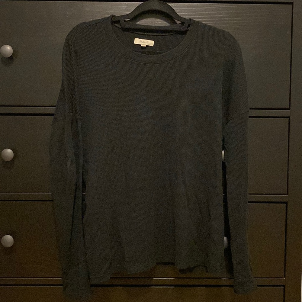 Madewell Waffle-Knit Sweater